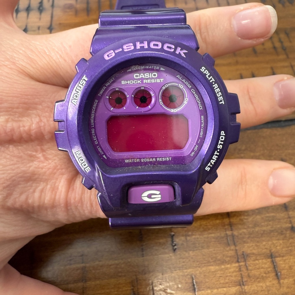 Casio G-Shock Purple Digital Watch